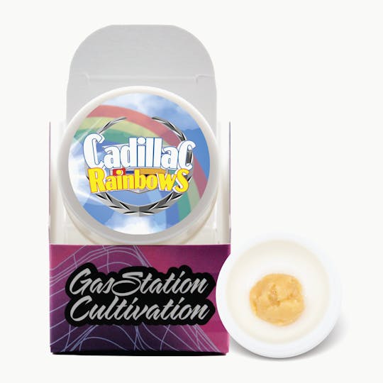 Gas Station Cultivation - Cadillac Rainbows Cured Resin Badder 1g - 1