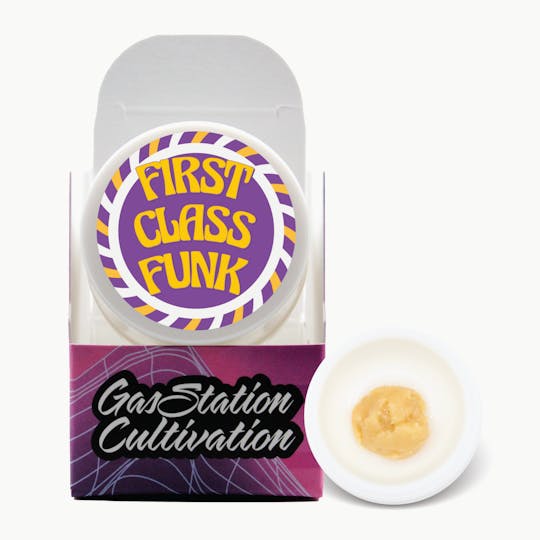 Gas Station Cultivation - First Class Funk Cured Resin Badder 1g - 1