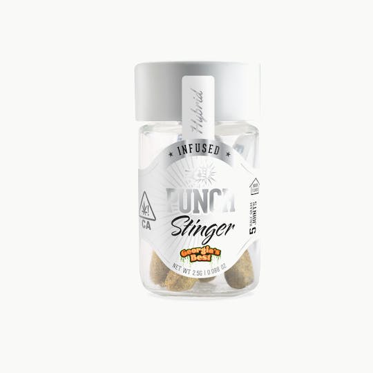 Punch Edibles & Extracts - Georgia's Best Stinger (Hybrid) 5 Pre-Rolls 2.5g - 1