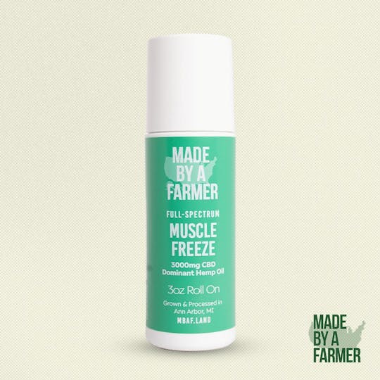 Made By A Farmer - CBD Muscle Freeze Roll On 3,000mg - 1