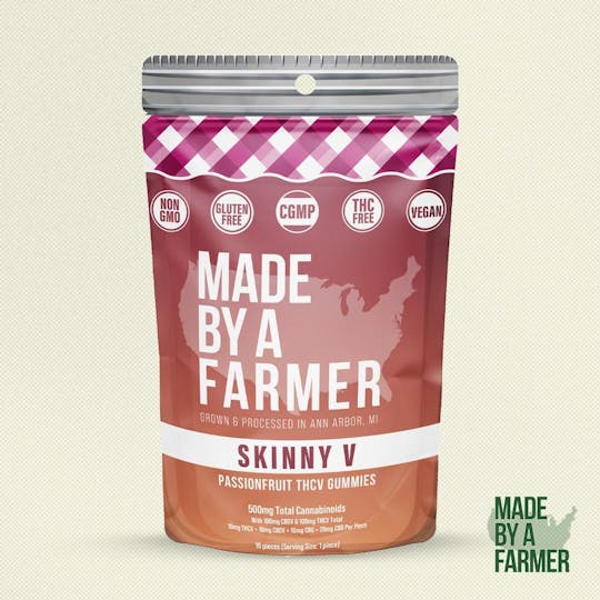 Made By A Farmer - SKINNY V CBDV/THCV Nano Gummy 500mg - 1