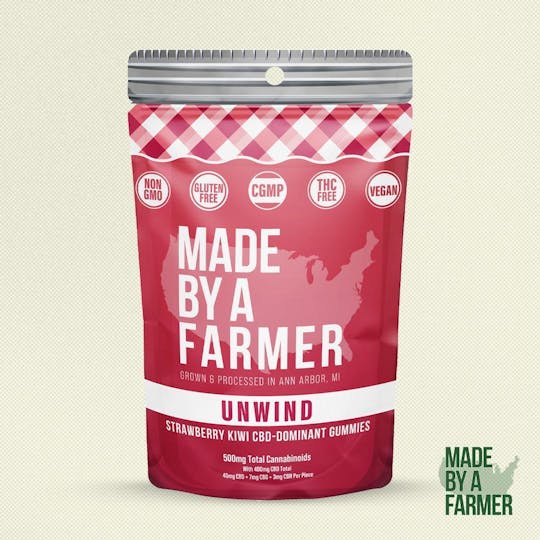 Made By A Farmer - Unwind CBD Nano Gummy 500mg (with 400mg CBD) - 1