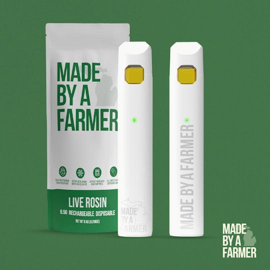 Made By A Farmer - Live Rosin 0.5G Vape x NLG - Frost Bite - 1