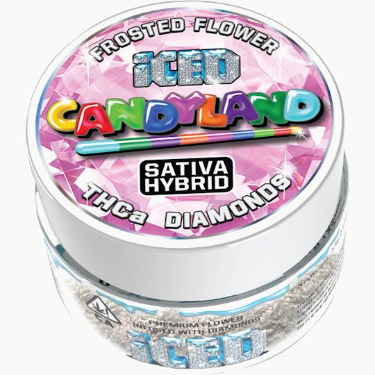 ICED - Jarred Infused Flower - 3.5g - Candyland - 1