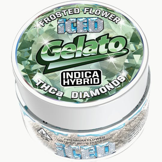ICED - Jarred Infused Flower - 3.5g - Gelato - 1