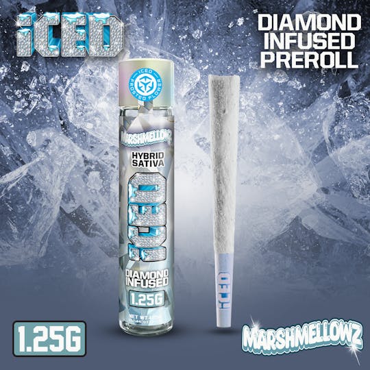 ICED - Infused Preroll - 1.25g - Marshmellowz - 1