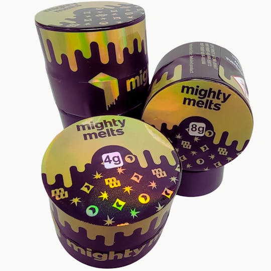 Mighty Melts - FX3 Mixed Micron Cold Cure Live Rosin, 8g Jar - 1