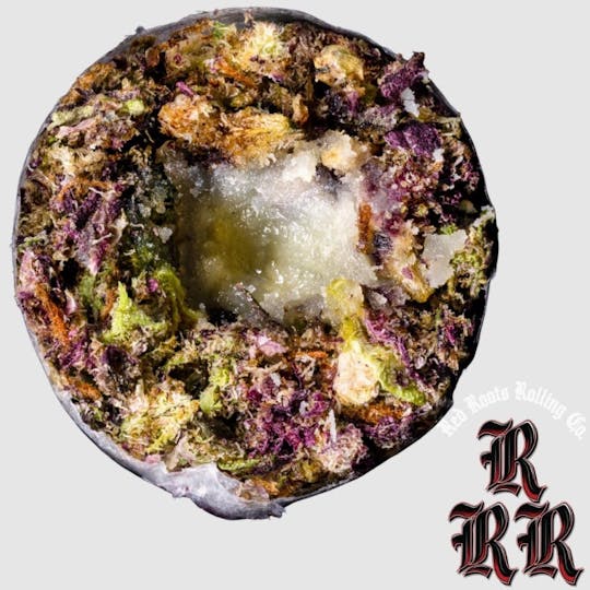 Mighty Melts - Red Roots Rolling - Strawberry Z Hash Hole 2.6g - 1