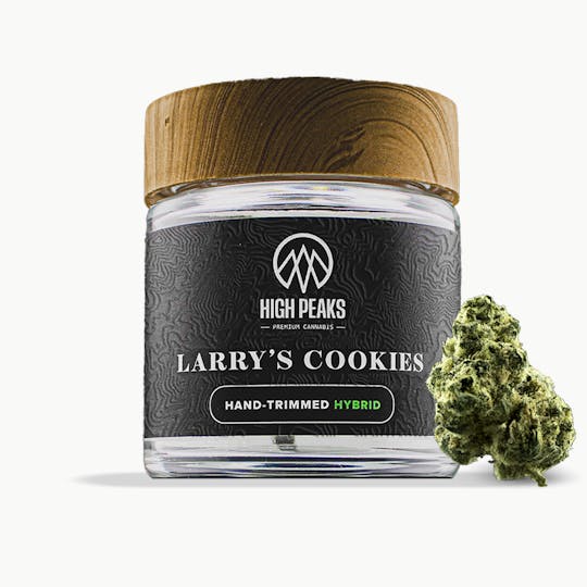 High Peaks - Larry's Cookies: Hand-Trimmed Flower | Hybrid | 3.5g - 1