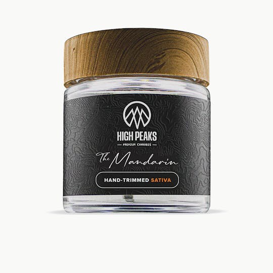High Peaks - The Mandarin: Hand-Trimmed Flower | Sativa | 3.5g | 23% THC - 1