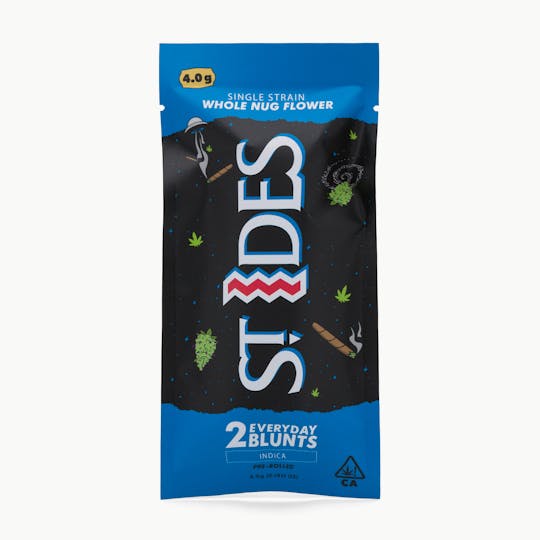ST IDES - Everyday Indica Blunts 2pk (4g) - 1