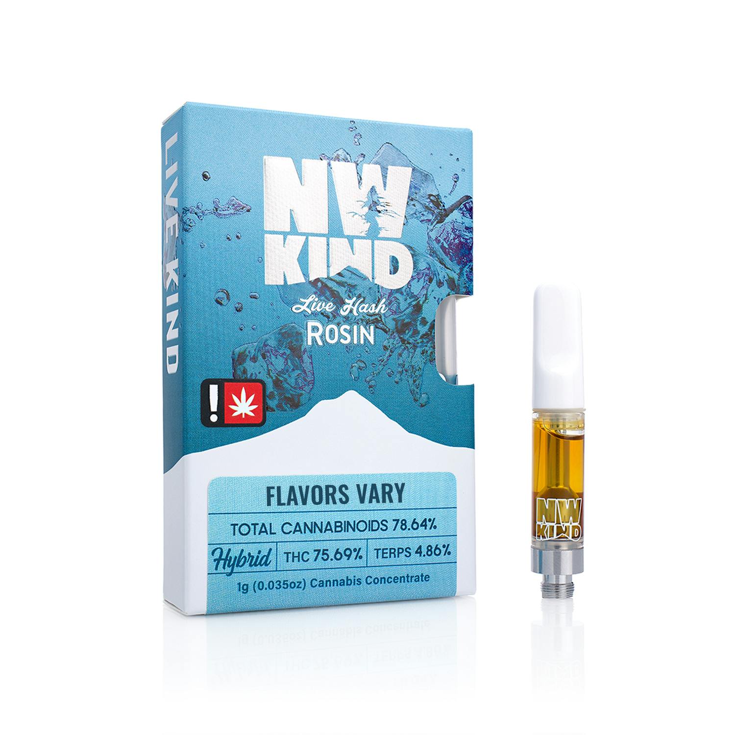 NW KIND - Mint Ice Cream Live Rosin Cartridge 1g - 1