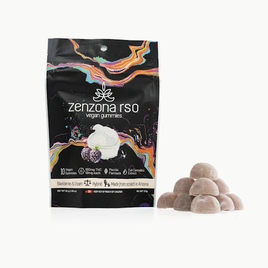 zenzona - Blackberries & Cream RSO - Hybrid (100mg) - 1