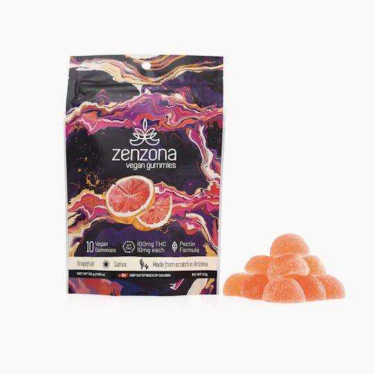 zenzona - Grapefruit - Sativa (100mg) - 1