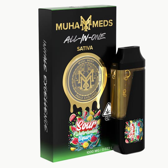 Muha Meds - Sour Watermelon Squirt All in One - 1