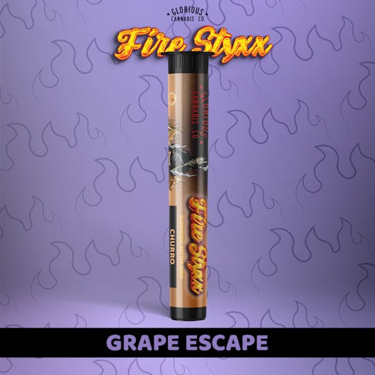 Glorious Cannabis Company - 1G Fire Styxx | Grape Escape | Glorious Cannabis Co. - 1