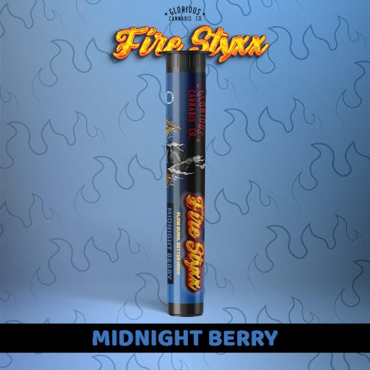 Glorious Cannabis Company - 1G Fire Styxx | Midnight Berry | Glorious Cannabis Co. - 1