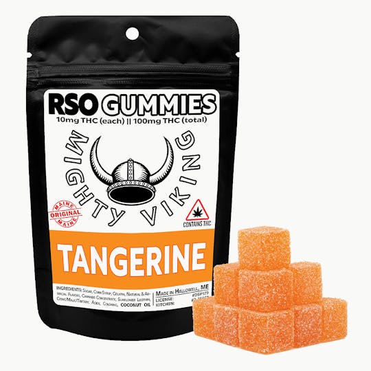 Mighty Viking - Mighty Viking 10mg RSO Gummies - Tangerine - 1