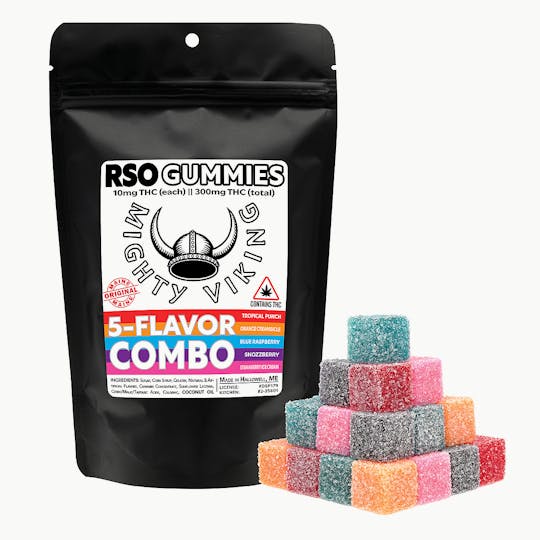 Mighty Viking - Mighty Viking 10mg RSO Gummy Combo Pack - 1