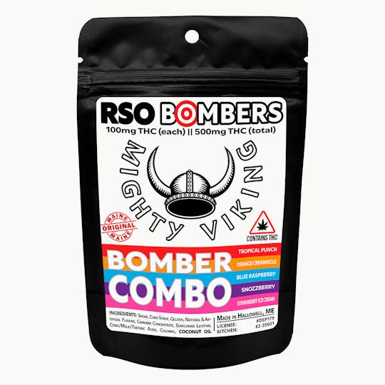 Mighty Viking - Mighty Viking 100mg RSO Bomber Combo - 1