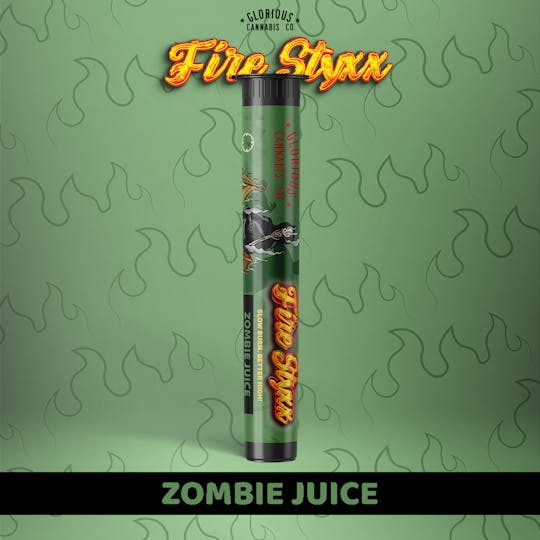 Glorious Cannabis Company - 1G Fire Styxx | Zombie Juice | Glorious Cannabis Co. - 1