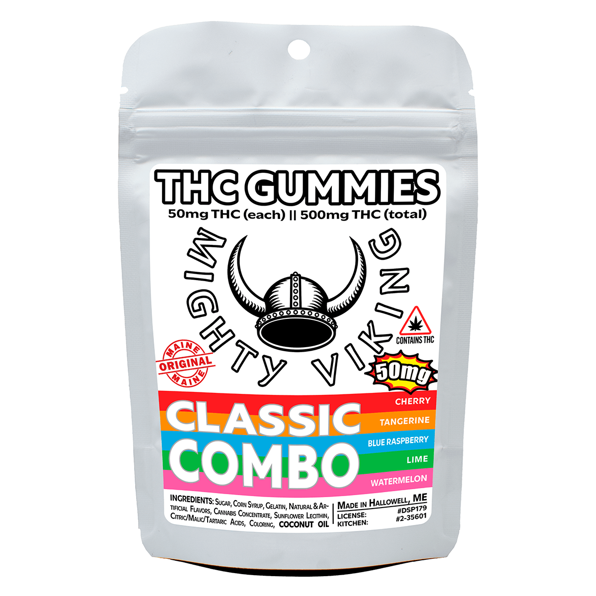 Mighty Viking - Mighty Viking 50mg THC Gummies - Classic Combo Pack - 1