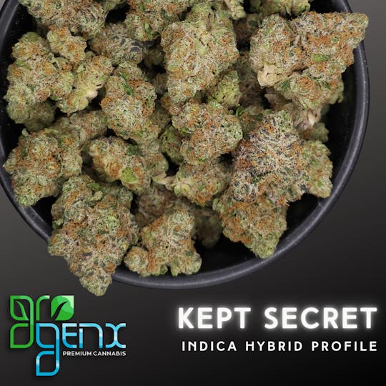GroGenx - GroGenx - FLOWER (PREMIUM) - KEPT SECRET - 1