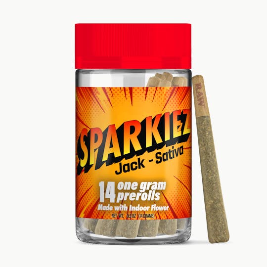 Sparkiez - 14 Gram Pre-Roll Pack - Jack - 1