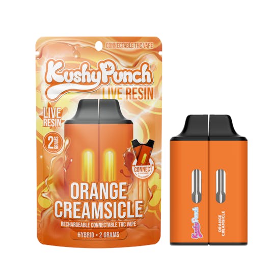 WANTKEY 4LEG WANTKEY CAMP × Dapper punch Kushy Punch 2G Live Resin Connects - Orange Creamsicle