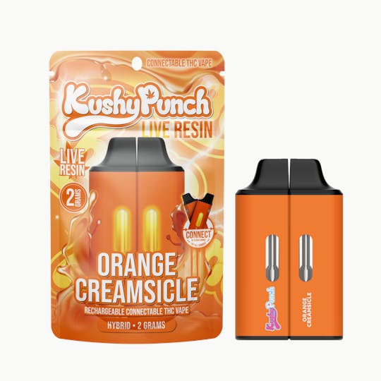 Kushy Punch - Kushy Punch 2G Live Resin Connects - Orange Creamsicle - 1