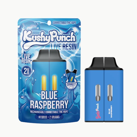 Kushy Punch - Kushy Punch 2G Live Resin Connects - Blue Raspberry - 1