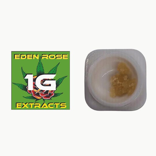 Eden Rose Processing - Eden Rose Extracts Live Resin 1g - Orange Kush Cake (Hybrid) - 1