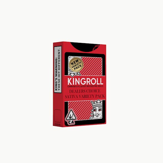 Kingroll - Kingroll Dealers Choice 3g 4-Pack - Sativa Mixed Pack #4 - 1