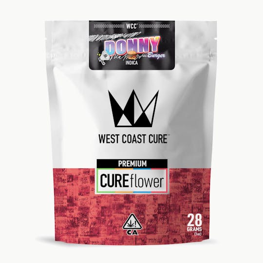 West Coast Cure - Donny Burger - 28G Premium Flower - 1