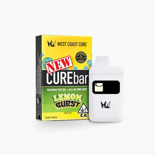 West Coast Cure - Lemon Burst CUREbar - 1G - 1