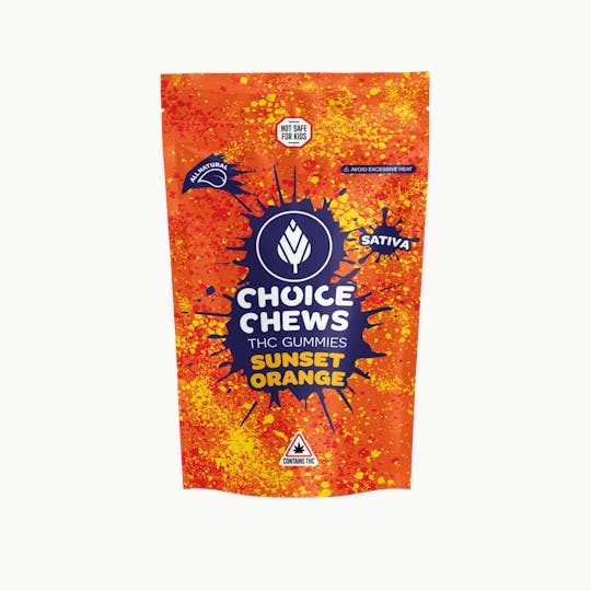 Choice Chews - Choice Chews - Sunset Orange (Sativa) - 100mg - 1