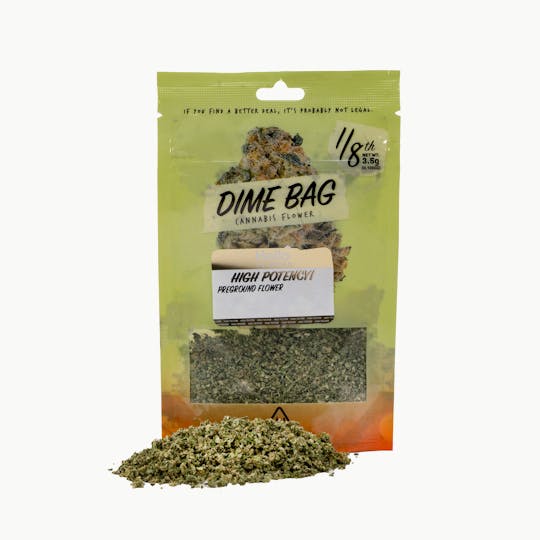 Dime Bag - Dime Bag | Banana Sundae Sativa Pre-Ground (3.5g) - 1