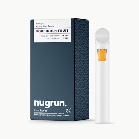nugrun. - Live Resin 1G All-In-One | Forbidden Fruit - 1
