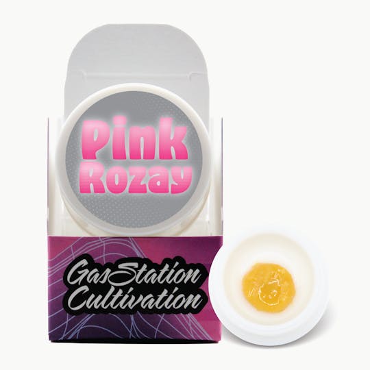 Gas Station Cultivation - Pink Rozay Live Resin Badder 1g - 1