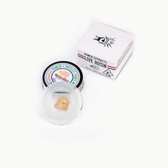 Punch Edibles & Extracts - Donkey Breath Tier 4 Live Rosin Cold Cure Badder (1g) - 1