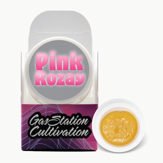 Gas Station Cultivation - Pink Rozay Live Resin Badder 3.5g - 1