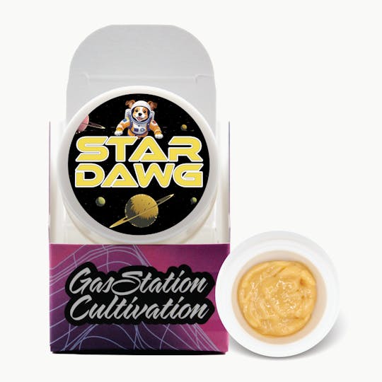 Gas Station Cultivation - Star Dawg Cured Resin Badder 3.5g - 1