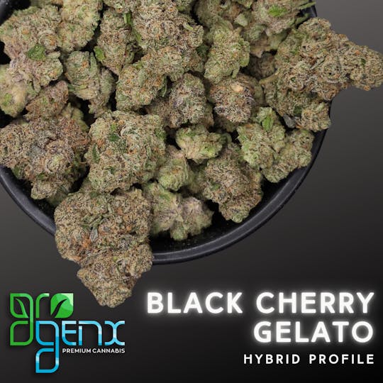 GroGenx - GroGenx - FLOWER (PREMIUM) - BLACK CHERRY GELATO - 1