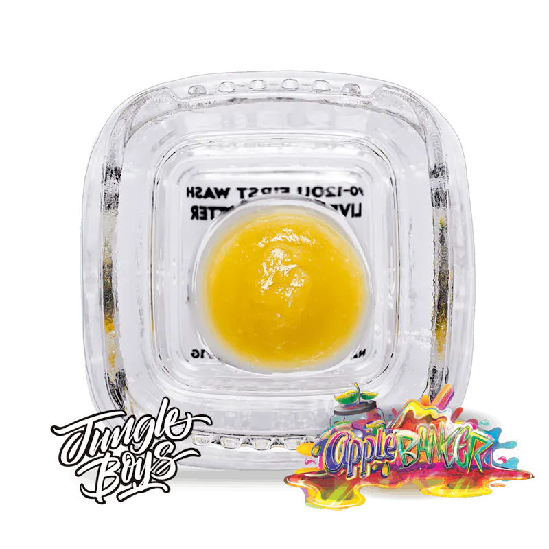 Jungle Boys Apple Banger - .5g 90-120u 1st Wash Live Rosin Batter concentrate