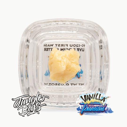 Jungle Boys - Jungle Boys | Vanilla Tsunami - .5g 90-120u 1st Wash Live Rosin Batter - 1