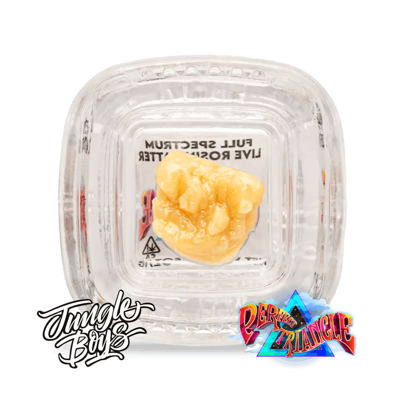 Jungle Boys Perfect Triangle - 2.5g Full Spectrum Live Rosin Batter concentrate