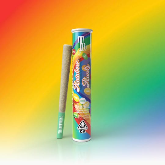 Traditional - Traditional - Rainbow Runtz 1g Pre-Roll - 1