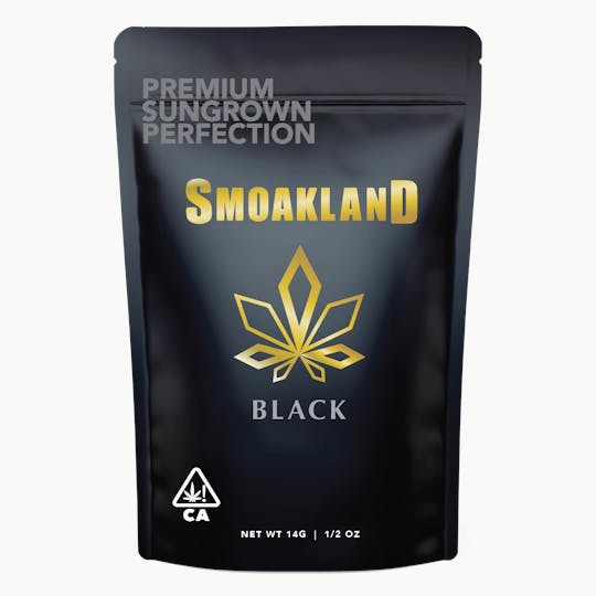 Smoakland - BLACK - Blackberry Haze (I) - 14g - 1