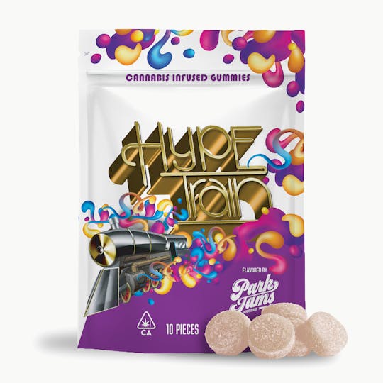 Hype Train - Pina Colada 2:1:1 THC:CBD:CBG Gummies 100mg - 1
