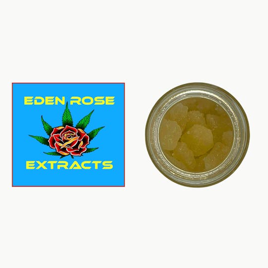 Eden Rose Processing - Eden Rose Extracts Live Resin Baller Jar 28g - Oreoz (Indica) - 1